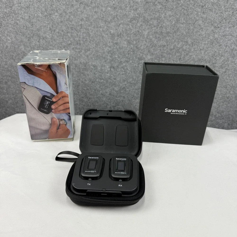 Saramonic‎ Blink 500 Pro B1 Wireless Lavalier Microphone System UNTESTED